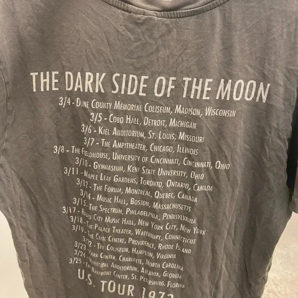 H & M pink floyd  tour tshirt - Picture 4 of 4